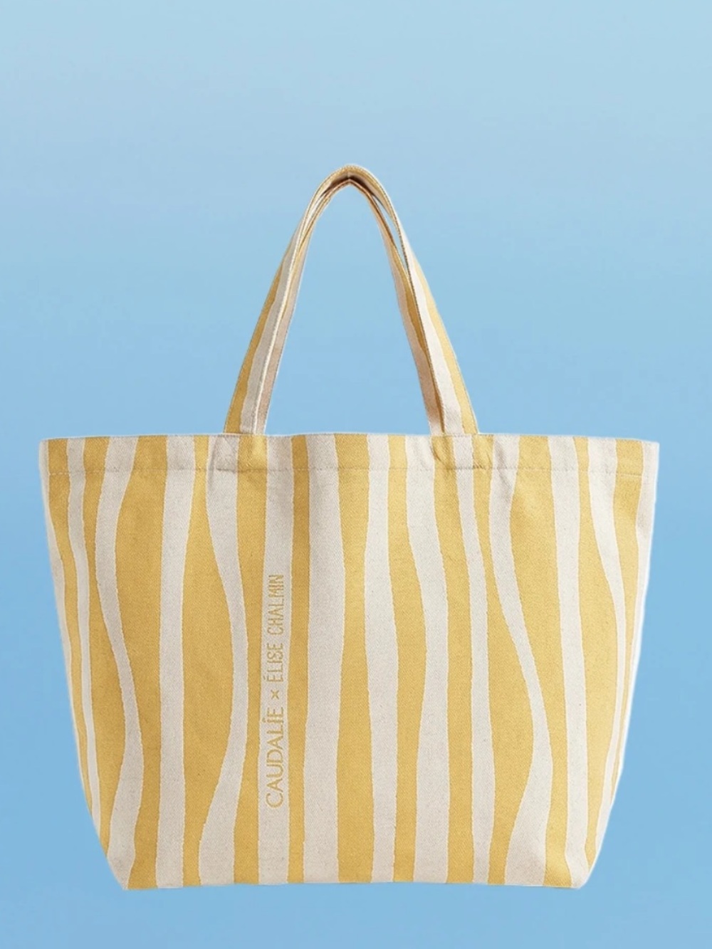 Yellow Stripe Tote Bag - Picture 1 of 4